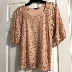 Adrianna Papell lace blouse